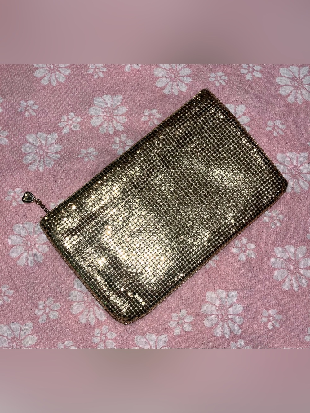 Vintage Whiting and Davis Clutch Gold Phone Case